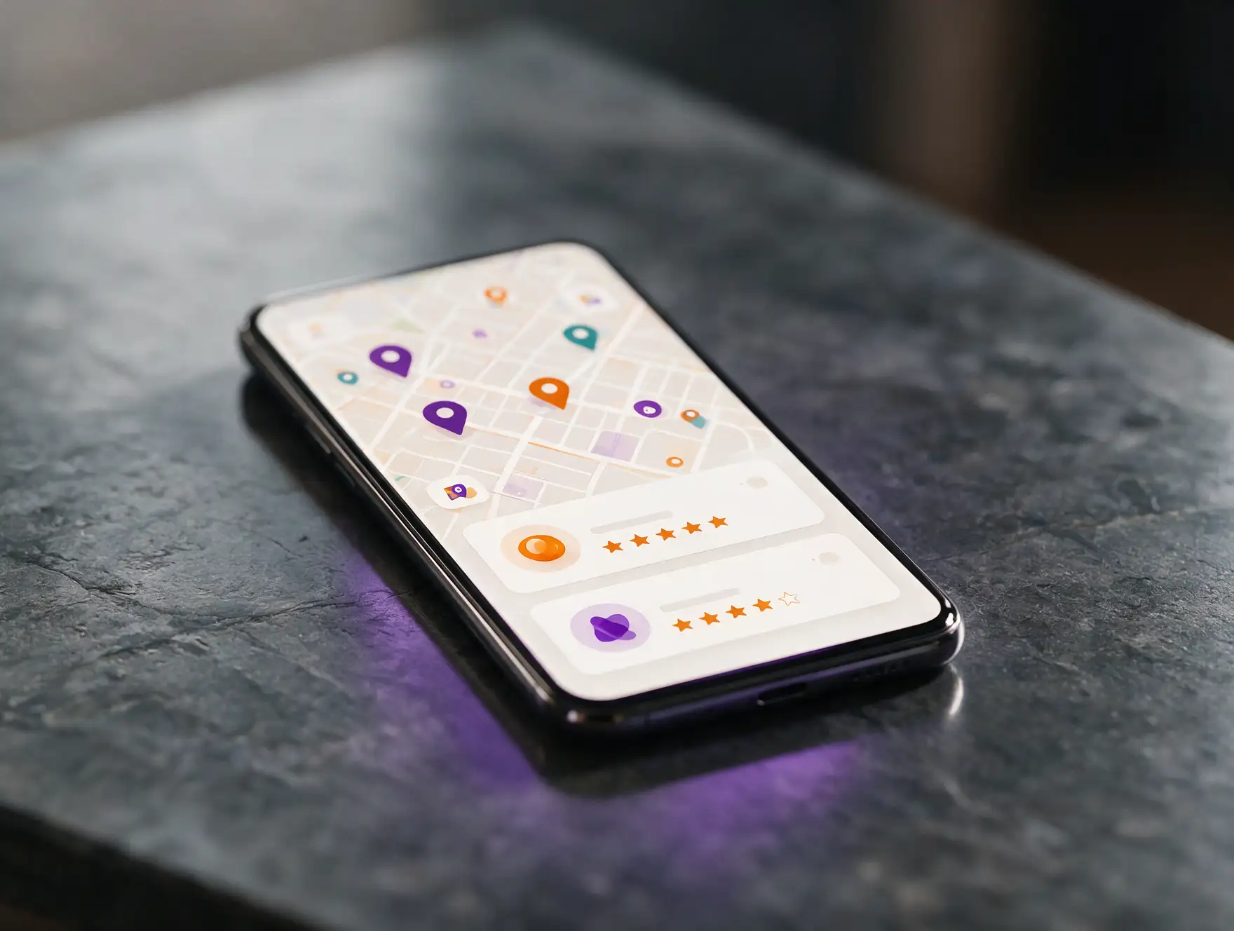 Google Business Profile on a smartphone